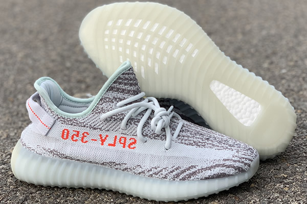 Women Yeezy Boost 350 V2 Blue Tint